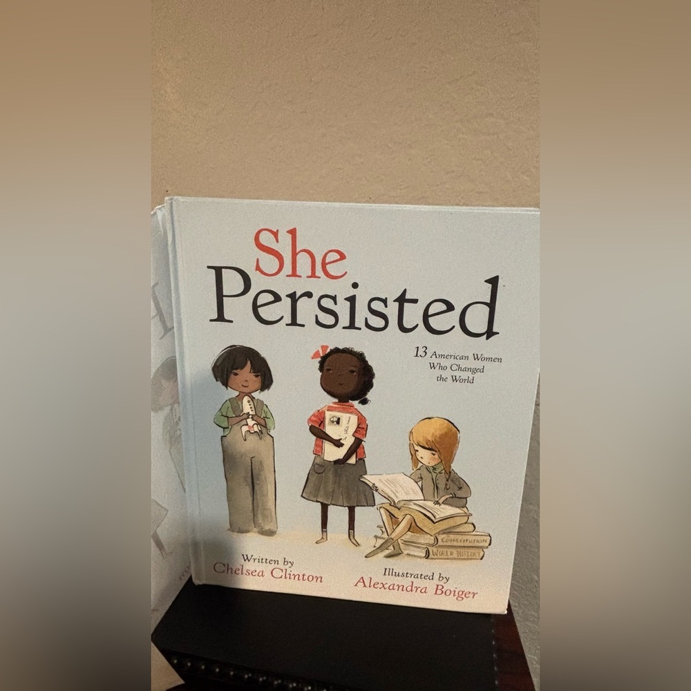 She Persisted (Children's Book) - Light Blue & White Cover